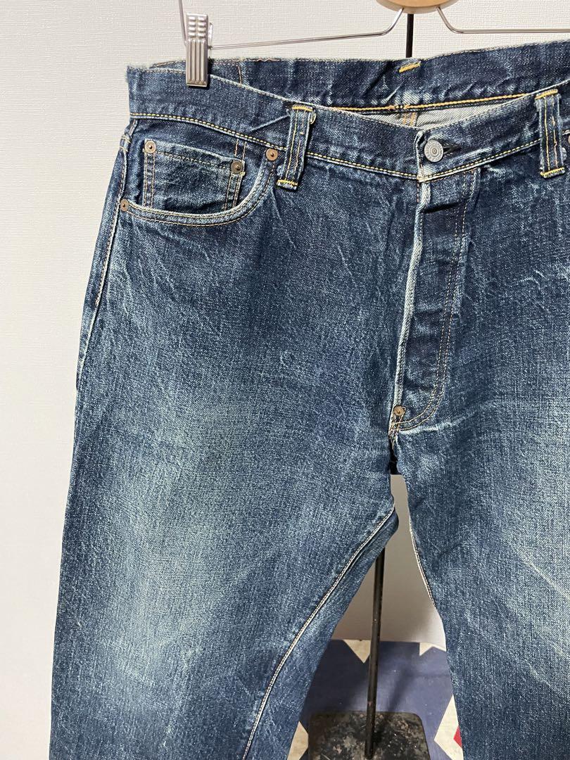 00s EVISU 日本製 \"カモメペイント デニムパンツ\"