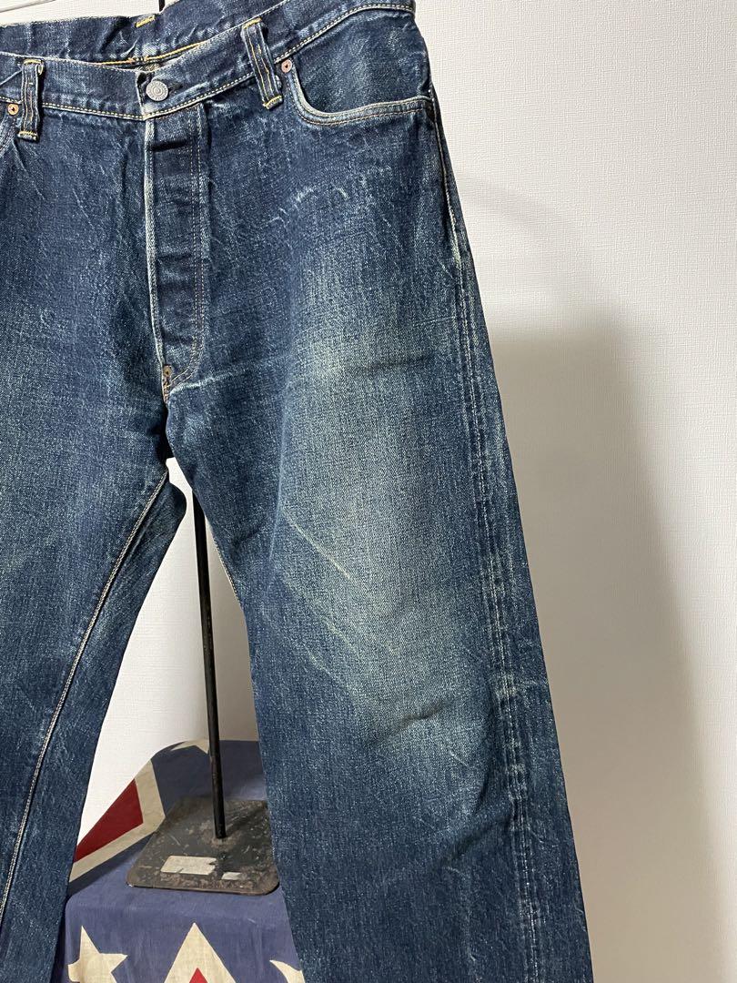00s EVISU 日本製 \"カモメペイント デニムパンツ\"