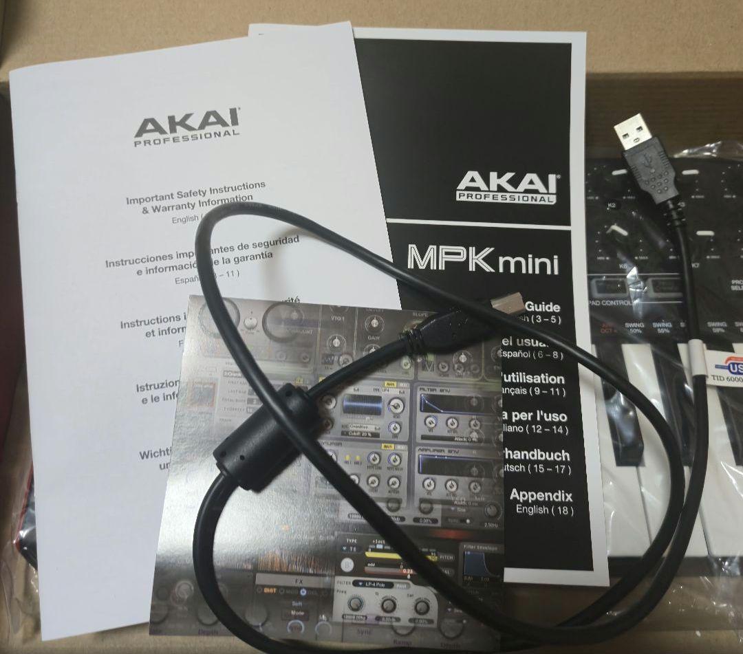 【本日中発送！】Akai Pro MIDIキーボードコントローラー