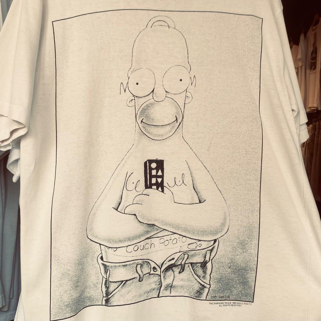 90's/1995 THE SIMPSONS CK カルバン パロディTシャツ