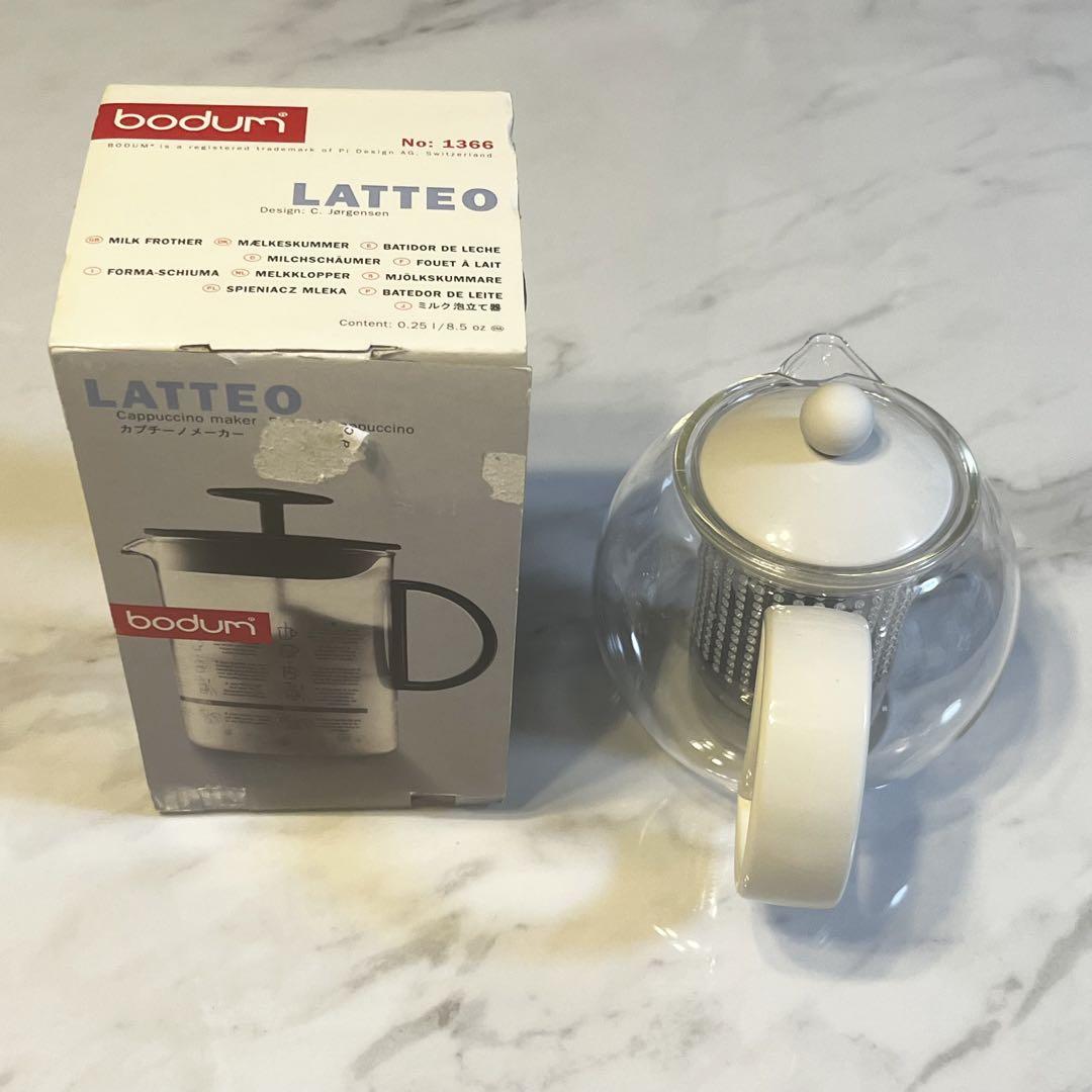 bodum ボダム  LATTEO  ミルクフローサー アッサム ティープレス