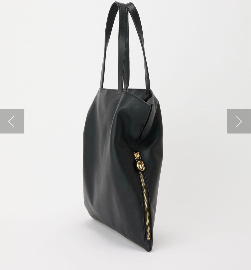 新品同様✨️gemeil 巾着 トートバッグ A4 ブラック