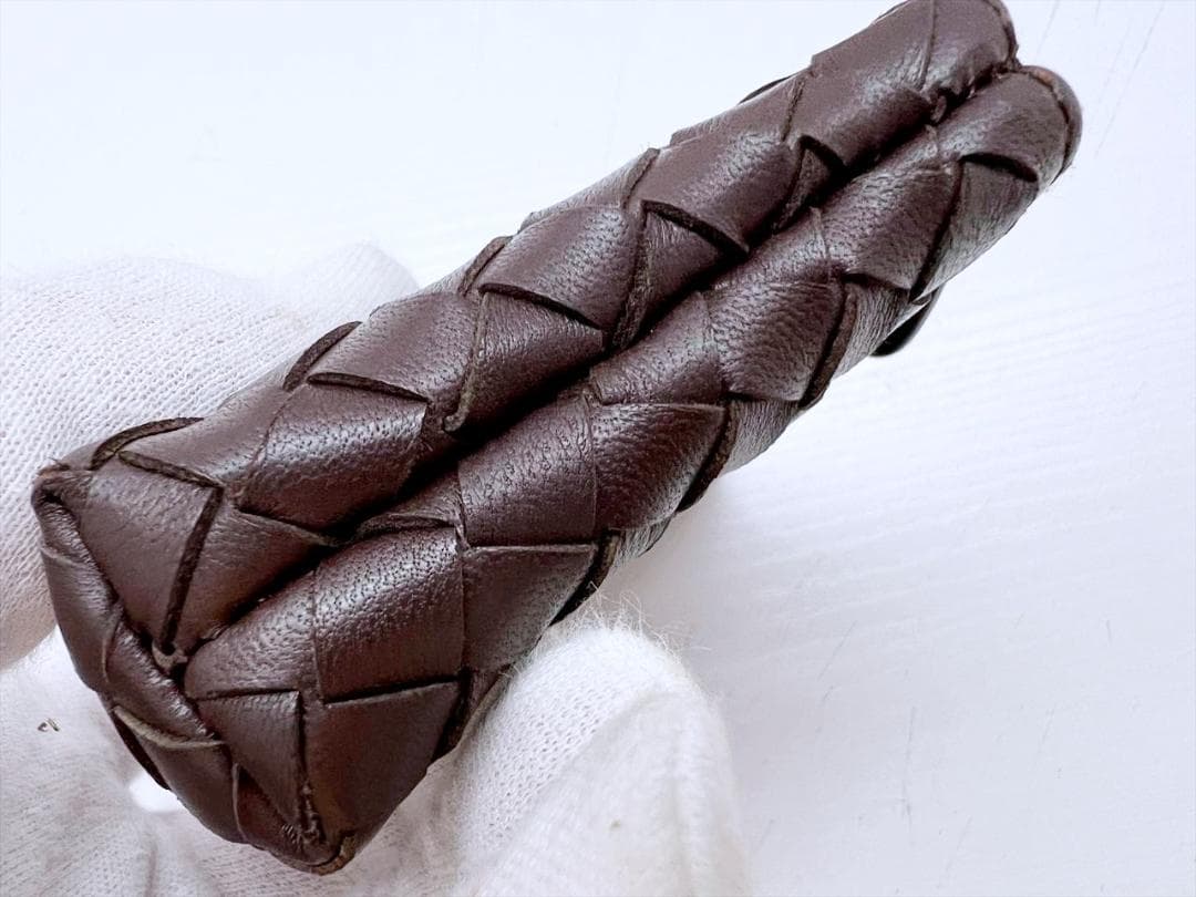 使用感なし　美品　ボッテガヴェネタ　イントレチャート　コインケース　185859