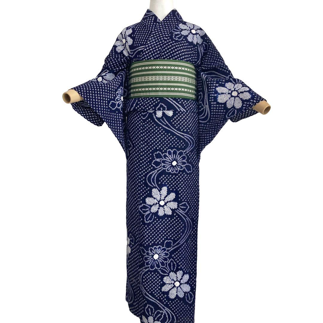 ★sorara です★™️22 未使用品　有松絞り　絞り染め　絞り浴衣