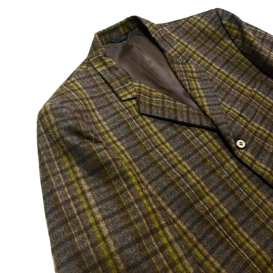 ヴィンテージ ツイードジャケット MADE IN ITALY イタリア製 3B