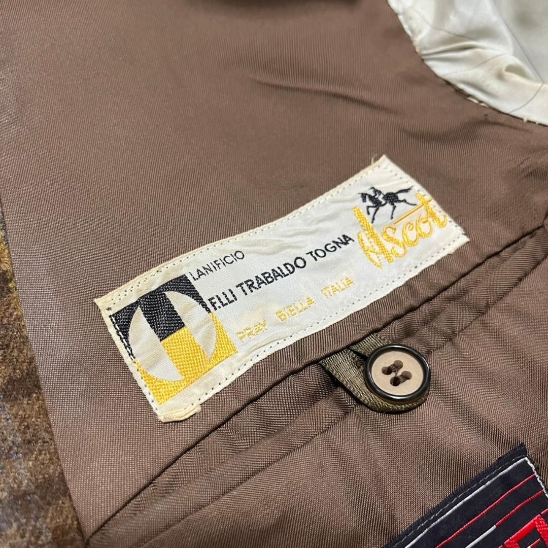 ヴィンテージ ツイードジャケット MADE IN ITALY イタリア製 3B