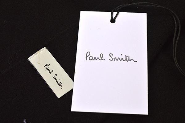 新品 ポールスミス Paul Smith マフラー ウール ブラック