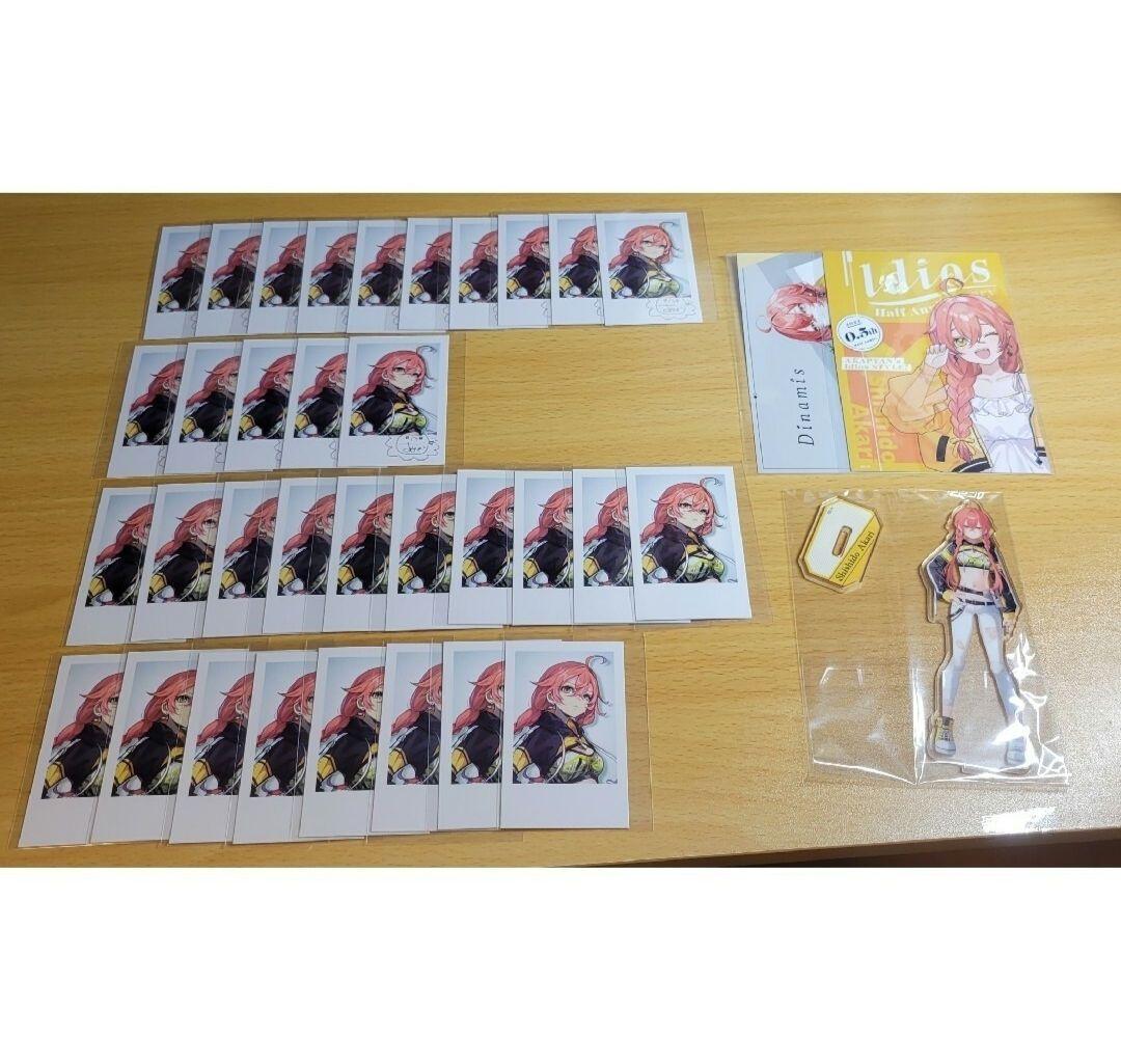 にじさんじ 獅子堂あかり チェキ×33 アクスタ×1 ポスカ2種各1