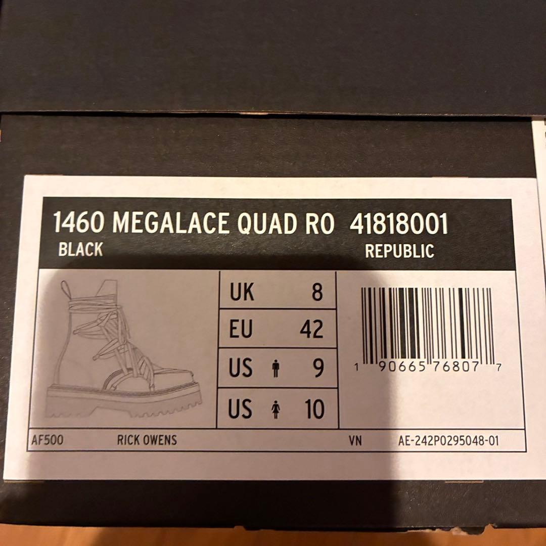 Rick Owens Dr.Martens 1460 QUAD SOLE Rick Owens Dr.Martens 1460 QUAD SOLE