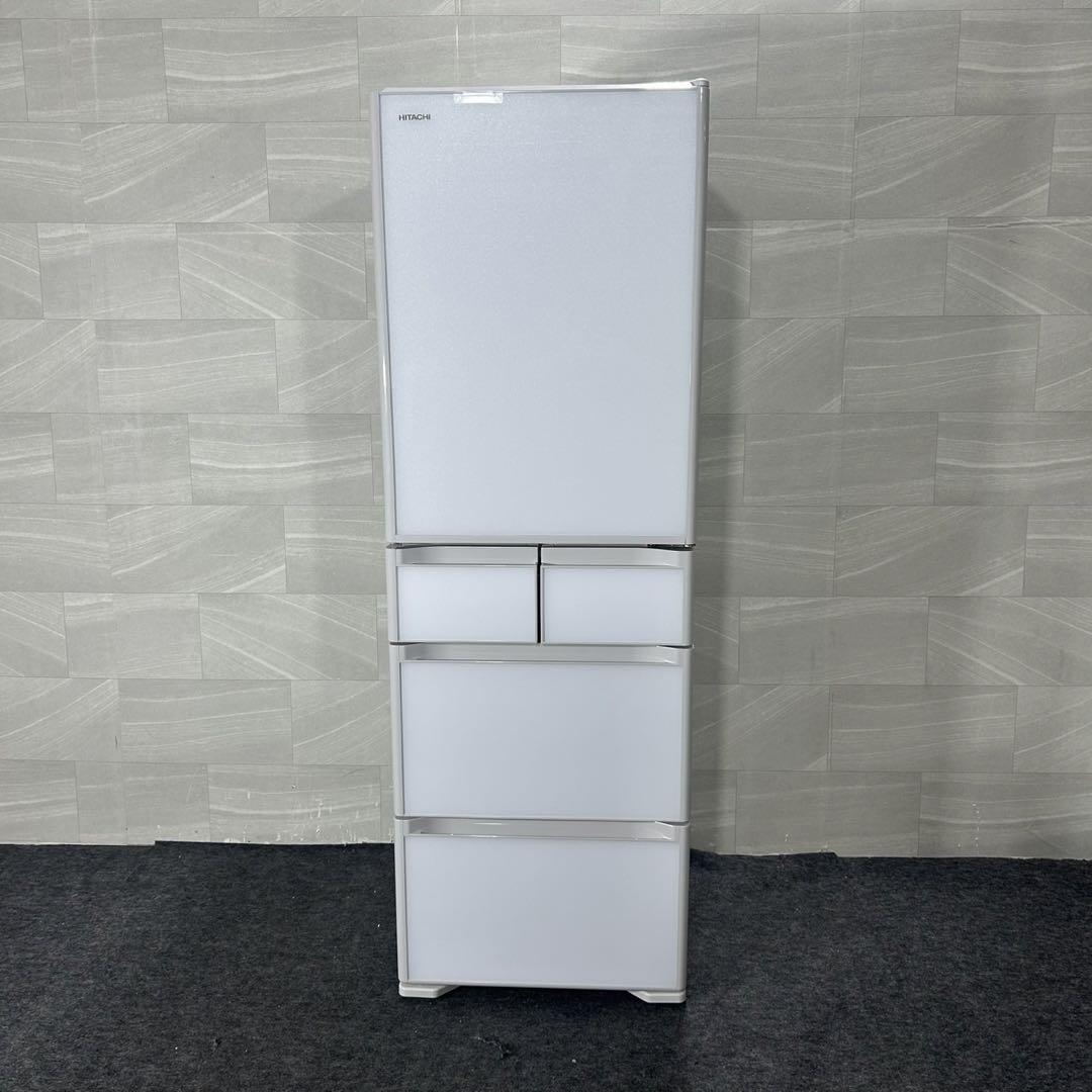 HITACHI 日立 大型冷蔵庫 401L 5ドア R-S40S d3815 冷蔵庫・冷凍庫