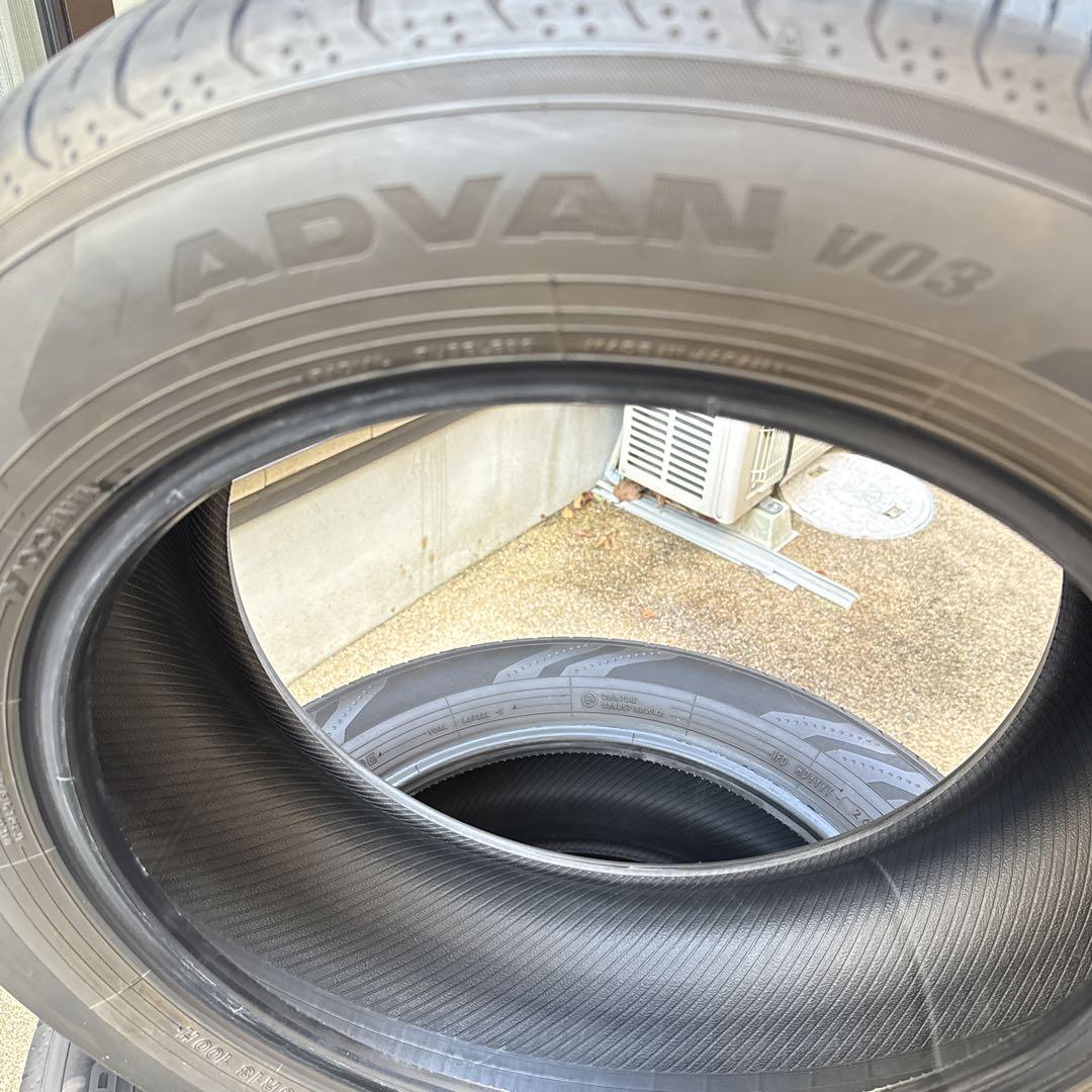 225/60R18 100H ADVAN V03 2本セット-出品①