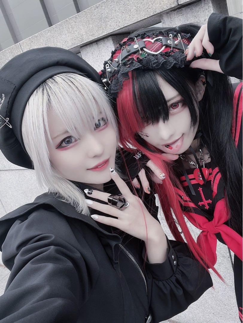 Grrr the Lipper❤︎魔界学園セーラーセットアップ❤︎黒×赤 Grrr the Lipper❤︎魔界学園セーラーセットアップ❤︎黒×赤