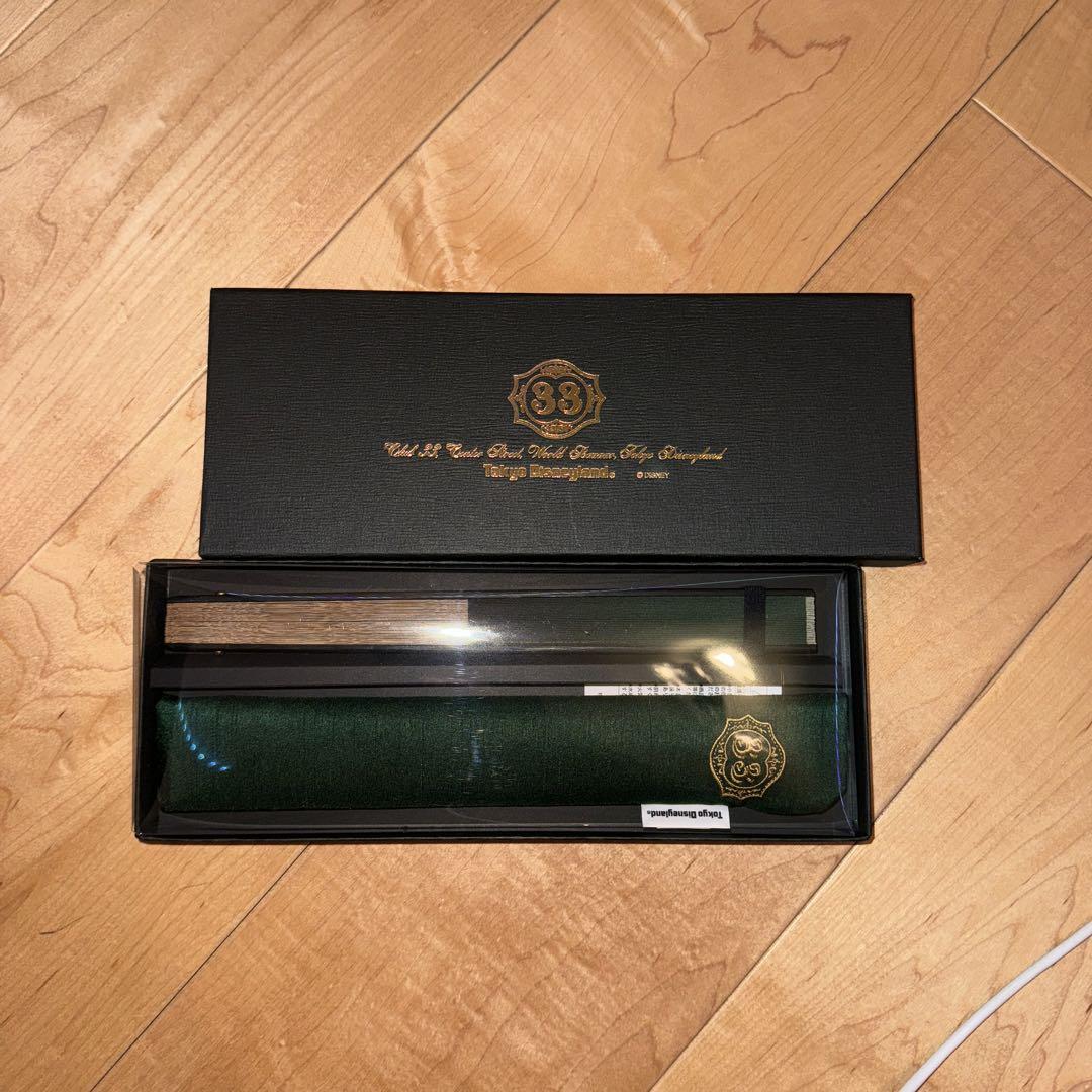 ［限定品］東京ディズニーランド Club 33 扇子 限定品 Club33 クラブ33 TDL 東京ディズニーランド 扇子 - メルカリ