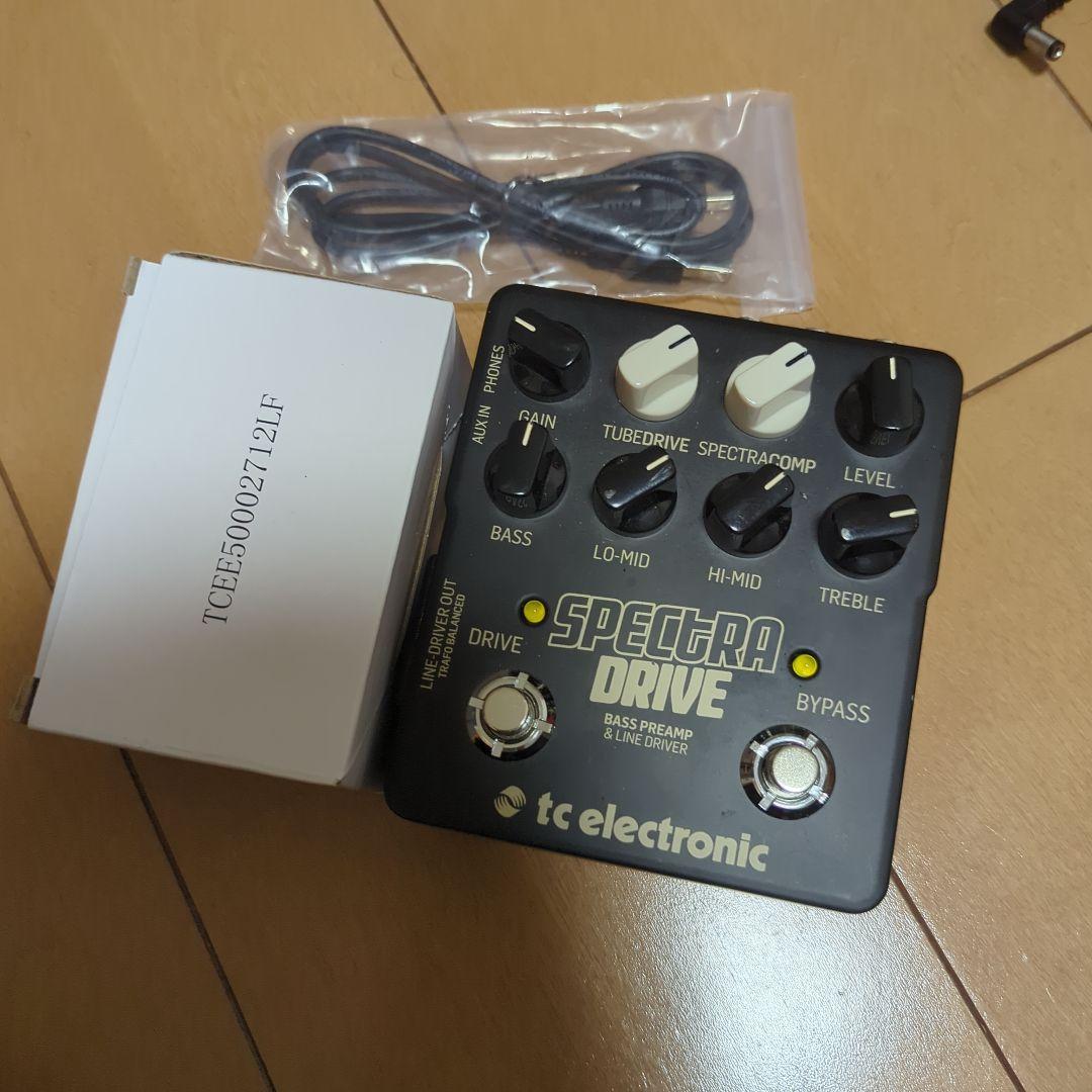 tc electronic spectra drive ベースプリアンプエフェクター