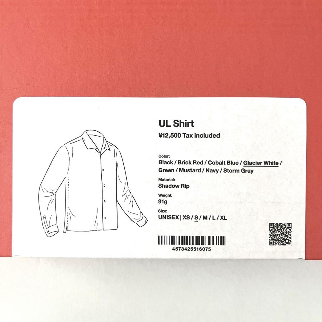 1000円値下】山と道UL Shirt Glacier White Lサイズ