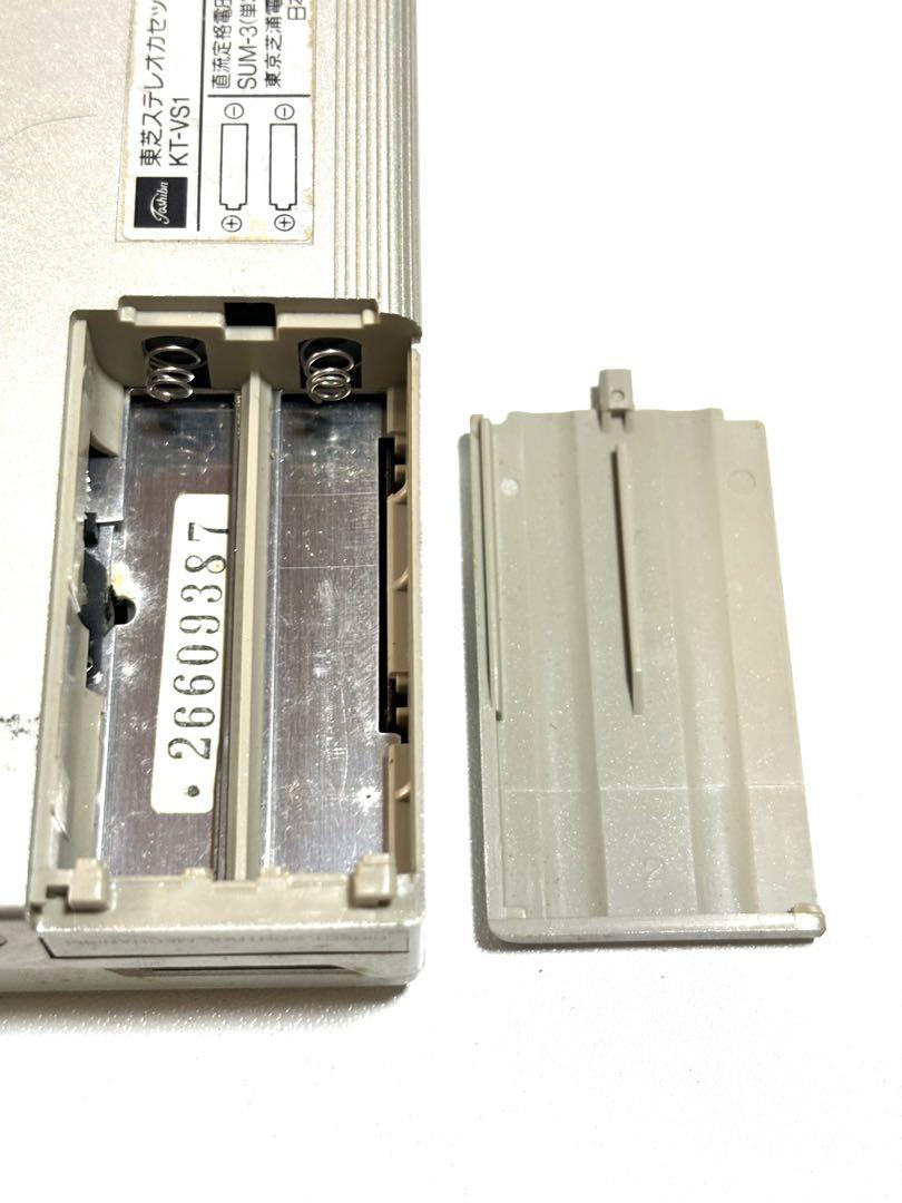 TOSHIBA カセットプレーヤー KT-VS1 ジャンク品