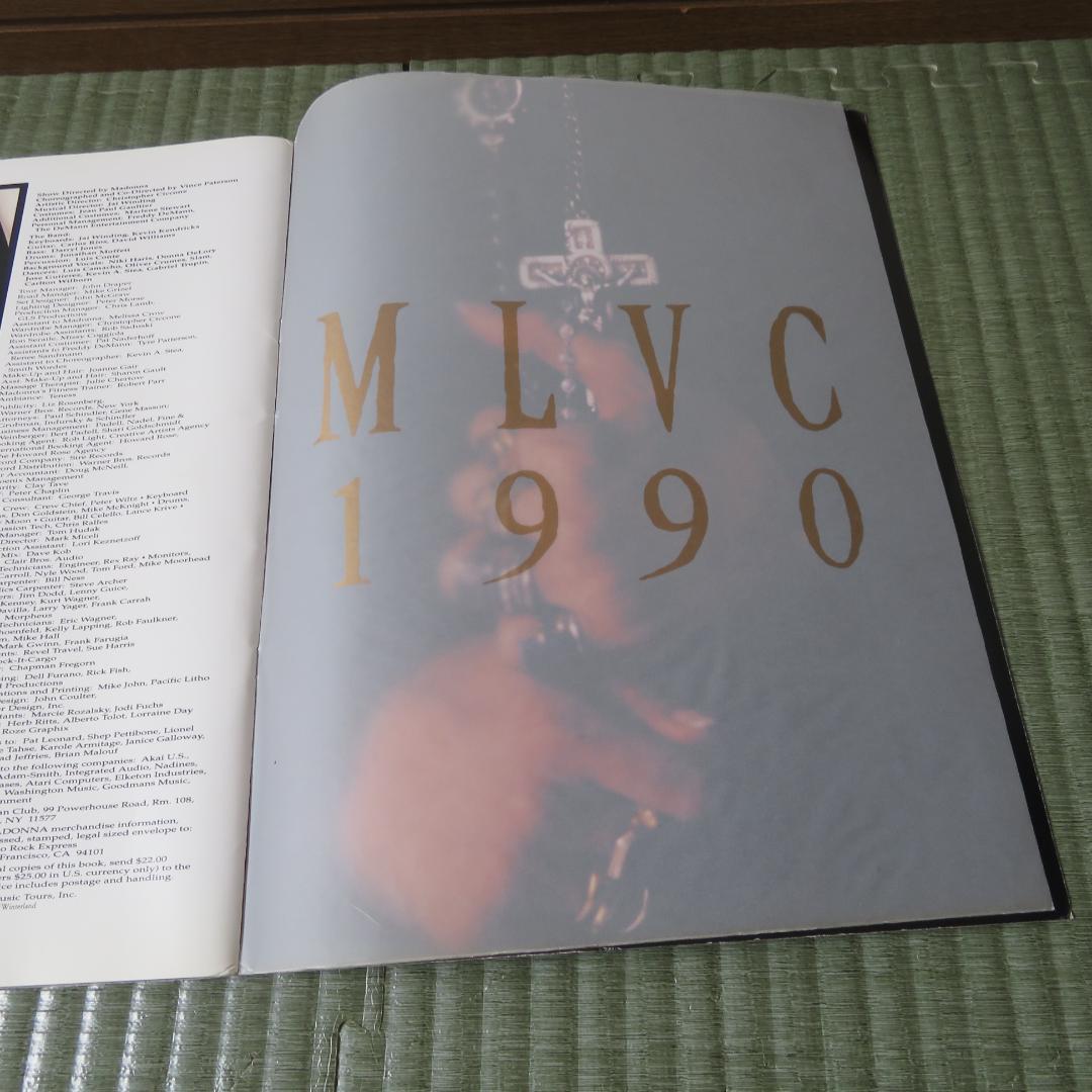 マドンナ Blond Ambition WorldTour90・パンフレット