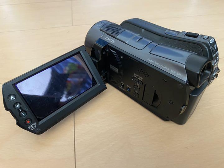 SONY HDR-SR12 内蔵HDD120GB 予備バッテリー付