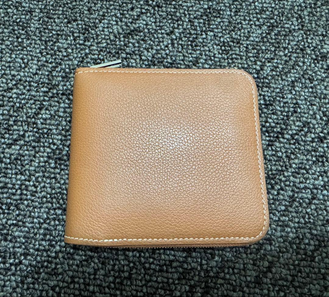 HERMES エルメス ジップアンゴー Ⅱ 二つ折り財布 Zip En Go