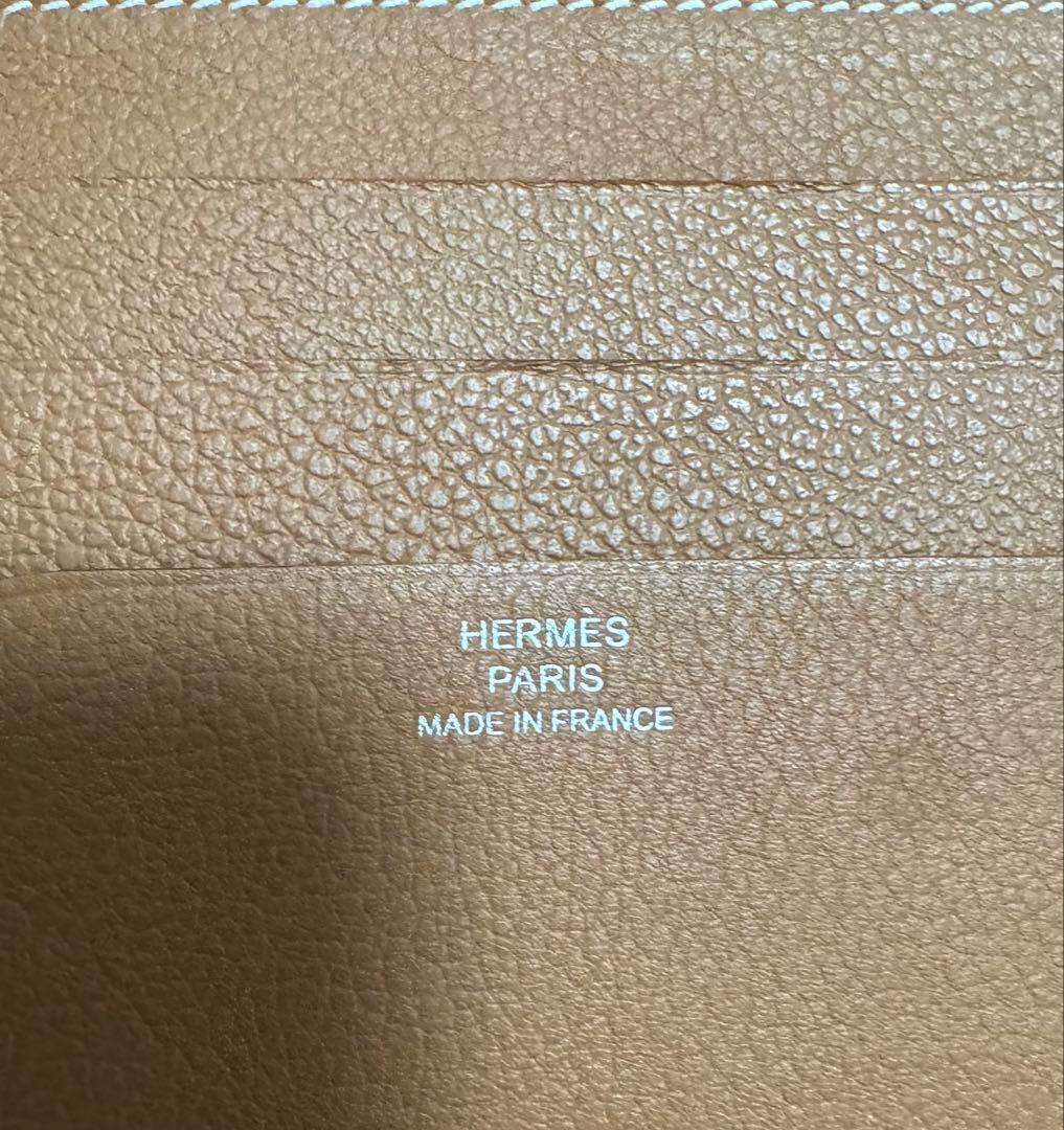 HERMES エルメス ジップアンゴー Ⅱ 二つ折り財布 Zip En Go