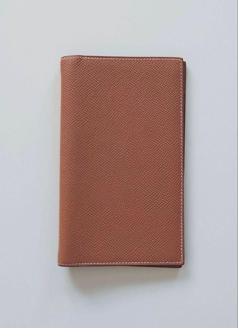 s*e様 HERMES エルメス □G刻印 ヴィジョンGM アジェンダ レザー 美品】HERMES エルメス □G刻印 ヴィジョンGM アジェンダ レザー