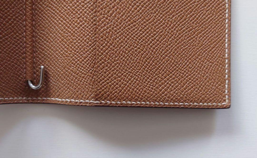 s*e様 HERMES エルメス □G刻印 ヴィジョンGM アジェンダ レザー HERMES エルメス レザー アジェンダ 手帳カバー ○Q刻印 レザー