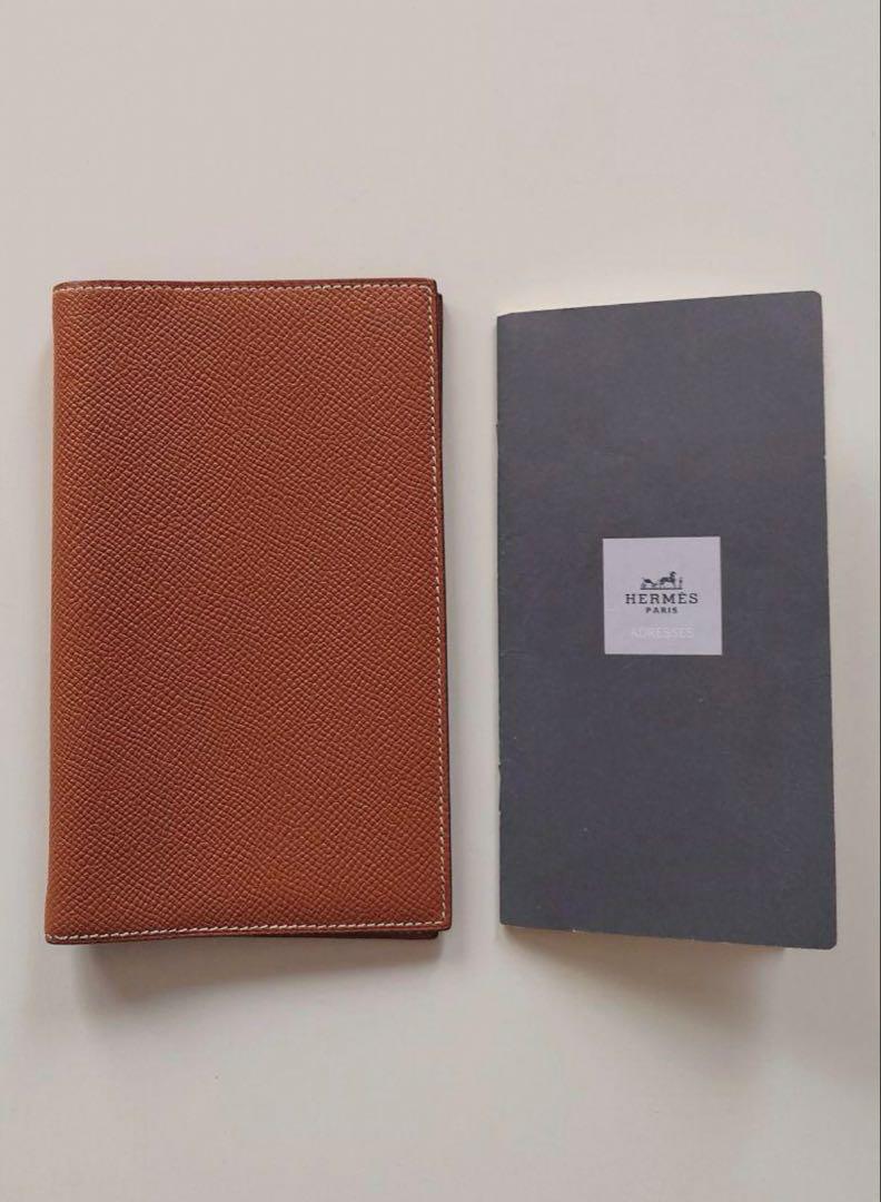 s*e様 HERMES エルメス □G刻印 ヴィジョンGM アジェンダ レザー 美品】HERMES エルメス □G刻印 ヴィジョンGM アジェンダ レザー