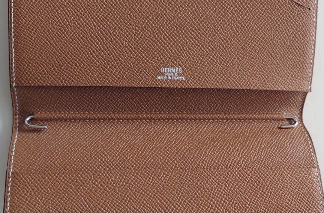s*e様 HERMES エルメス □G刻印 ヴィジョンGM アジェンダ レザー HERMES エルメス レザー アジェンダ 手帳カバー ○Q刻印 レザー