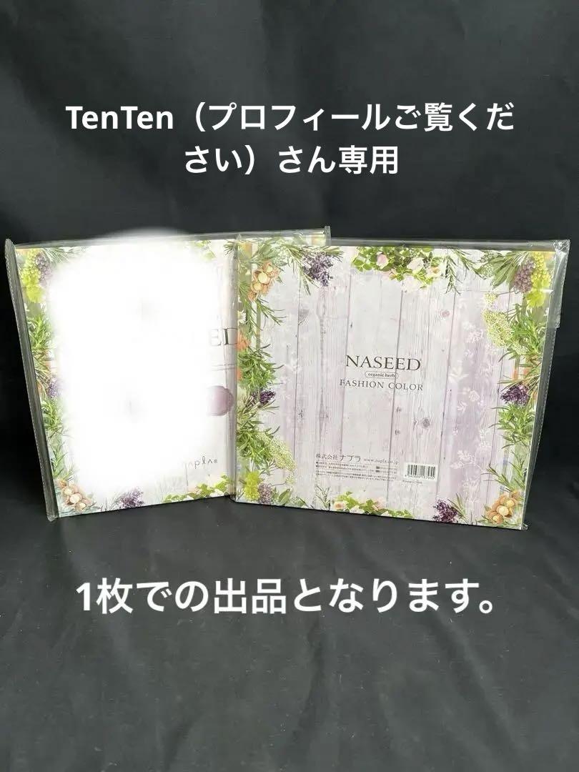 ナシードNASEED カラーチャート新品