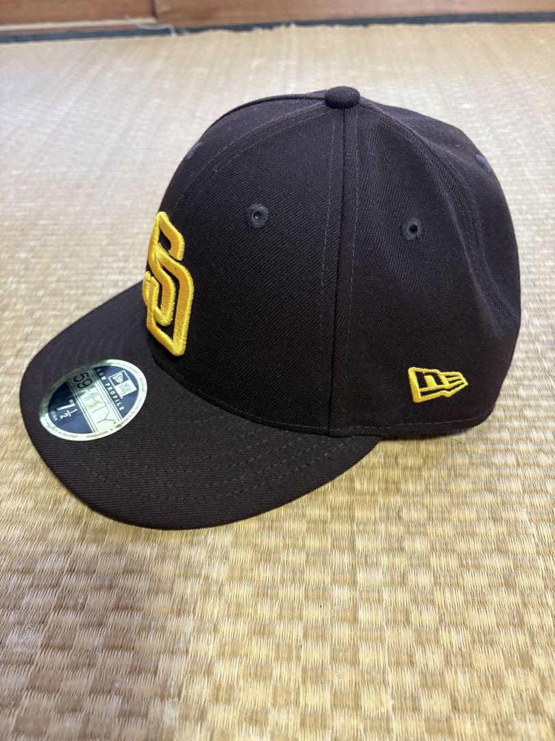 激安！特価品 New Era 59FIFTY サンディエゴパドレス キャップ サイズ7 1/2 応援グッズ