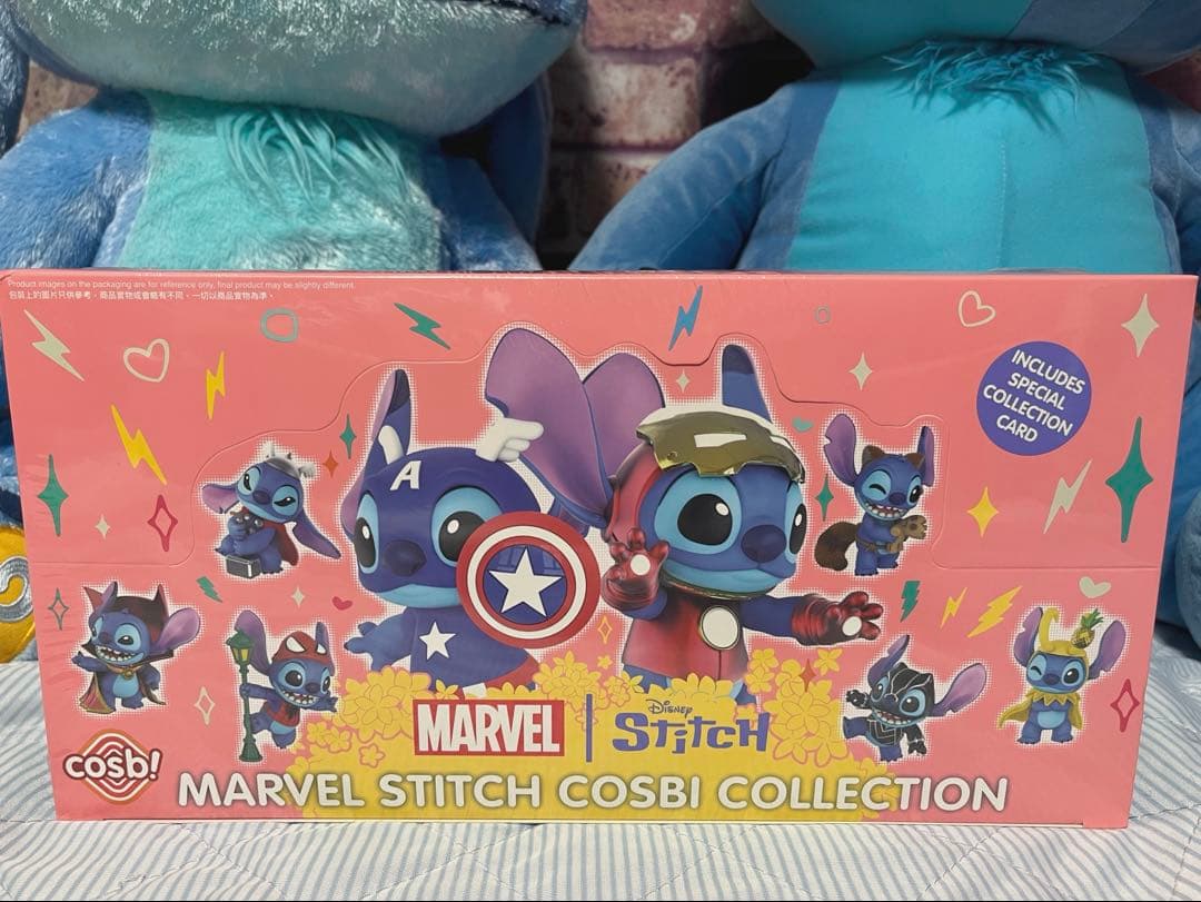 cosbi MARVEL×STITCH 完全未開封 シュリンク付 TOPTOY MARVEL STITCH