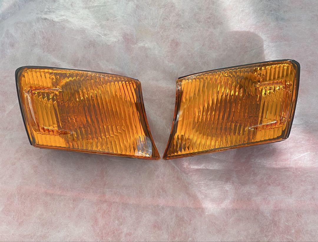 新品 未使用JZX100 チェイサー 社外 コーナーレンズ オレンジ 左右セット トヨタ JZX100 チェイサー コーナーレンズ オレンジ 左右セット