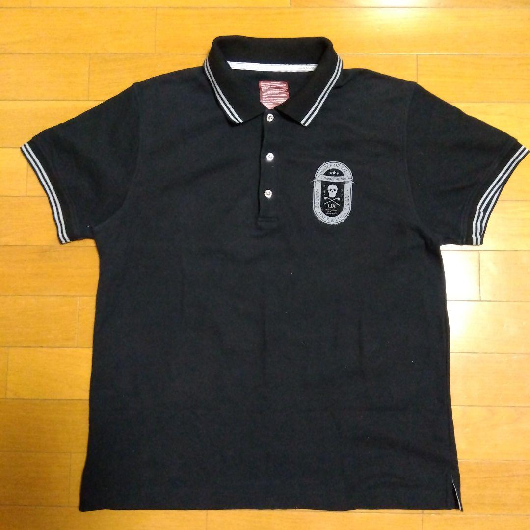 【美品‼️】MARK & LONA ゴルフシャツ ブラック　XLサイズ