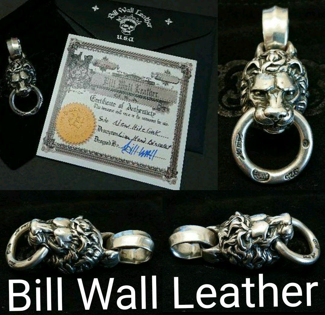 Bill Wall Leather ラージライオン ネックレストップ