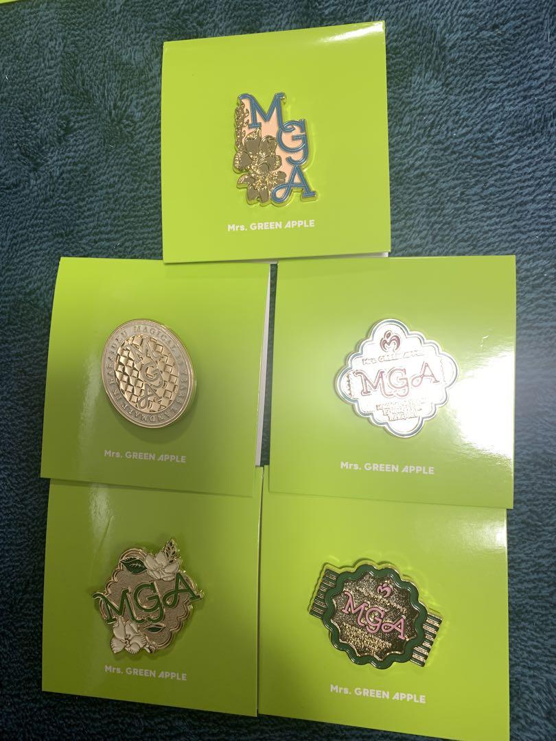 Mrs. GREEN APPLE ピンバッジ　フルコンプ Mrs. GREEN APPLE ピンバッジ フルコンプ