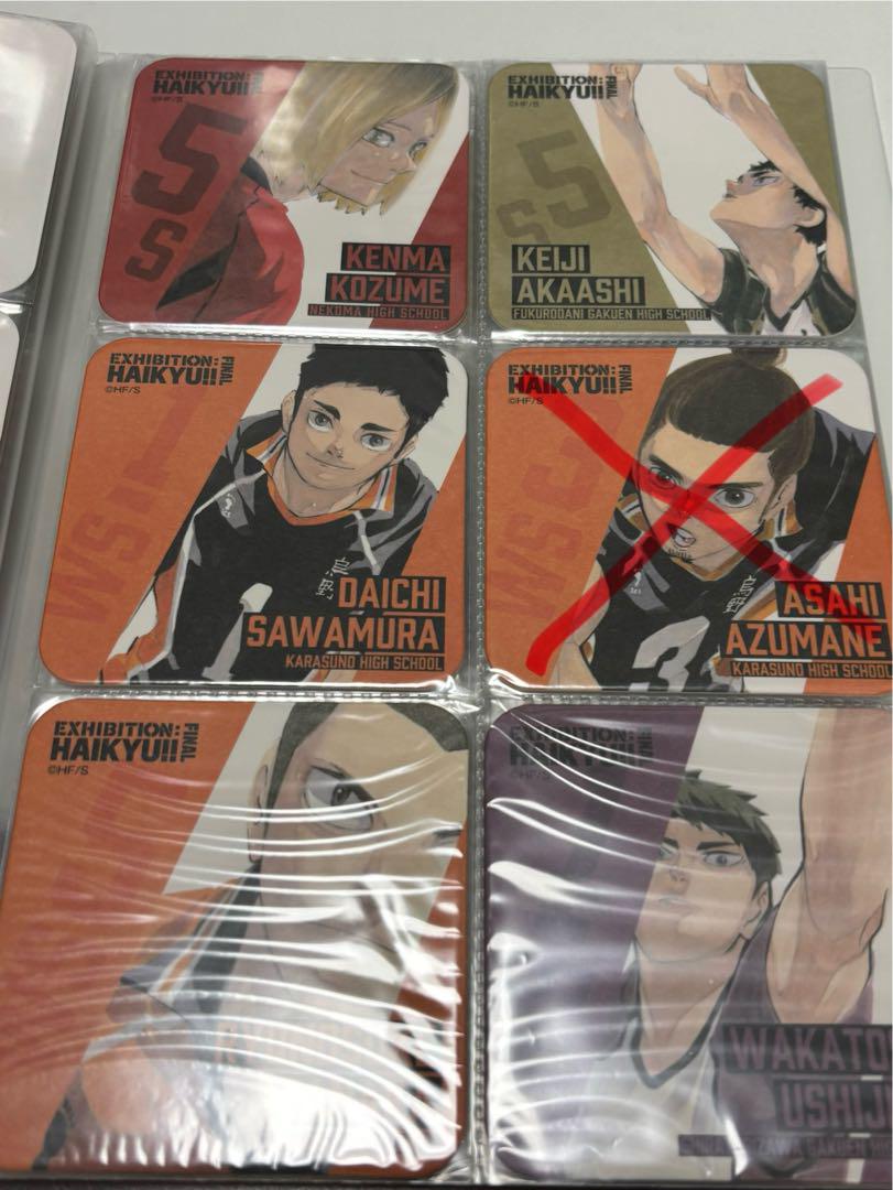 【全種ではありません！】ハイキュー!!展 コースター