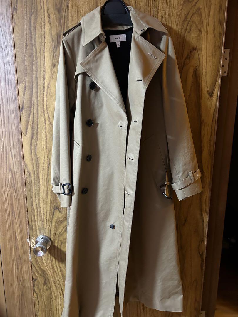 HYKE(ハイク)TRENCH COAT/BIG FIT