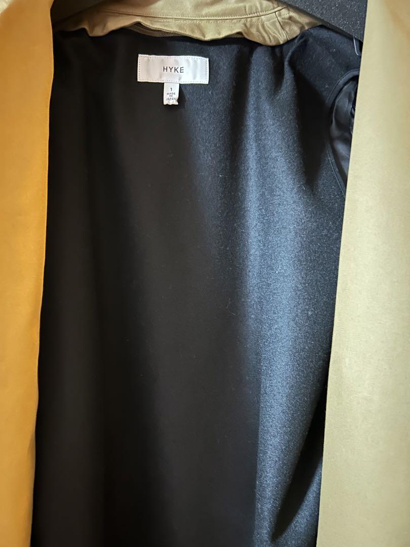 HYKE(ハイク)TRENCH COAT/BIG FIT