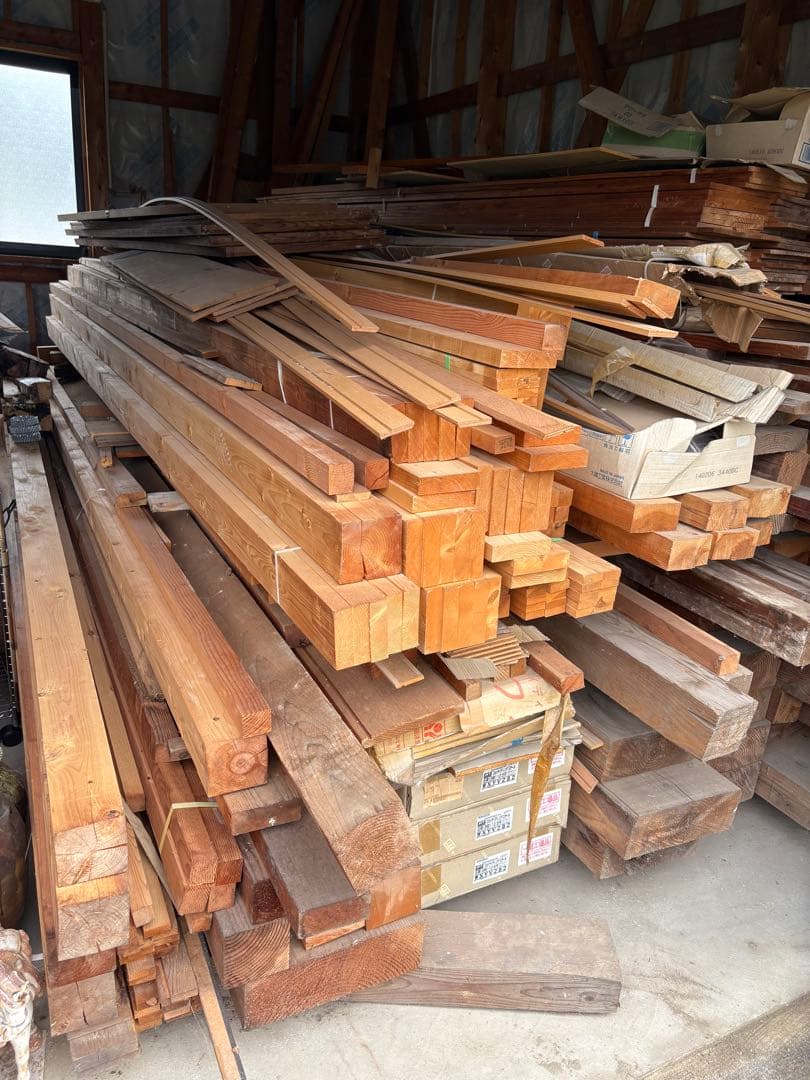 木材セット 杉材　板　様々なサイズ 新潟県長岡市　無垢材　建設資材