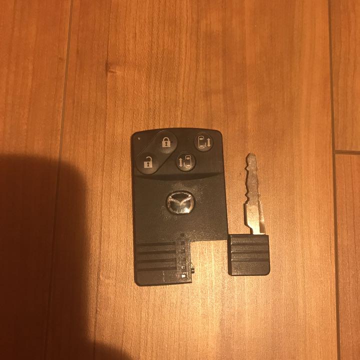 Mazda premacyのスマートキーです。
