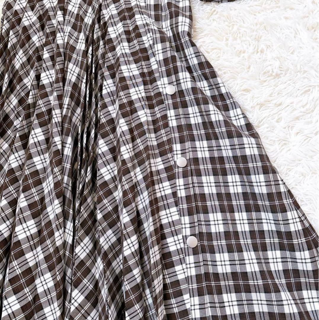 マイストラーダワンピース　サイズ36 プリーツ　アシンメトリー