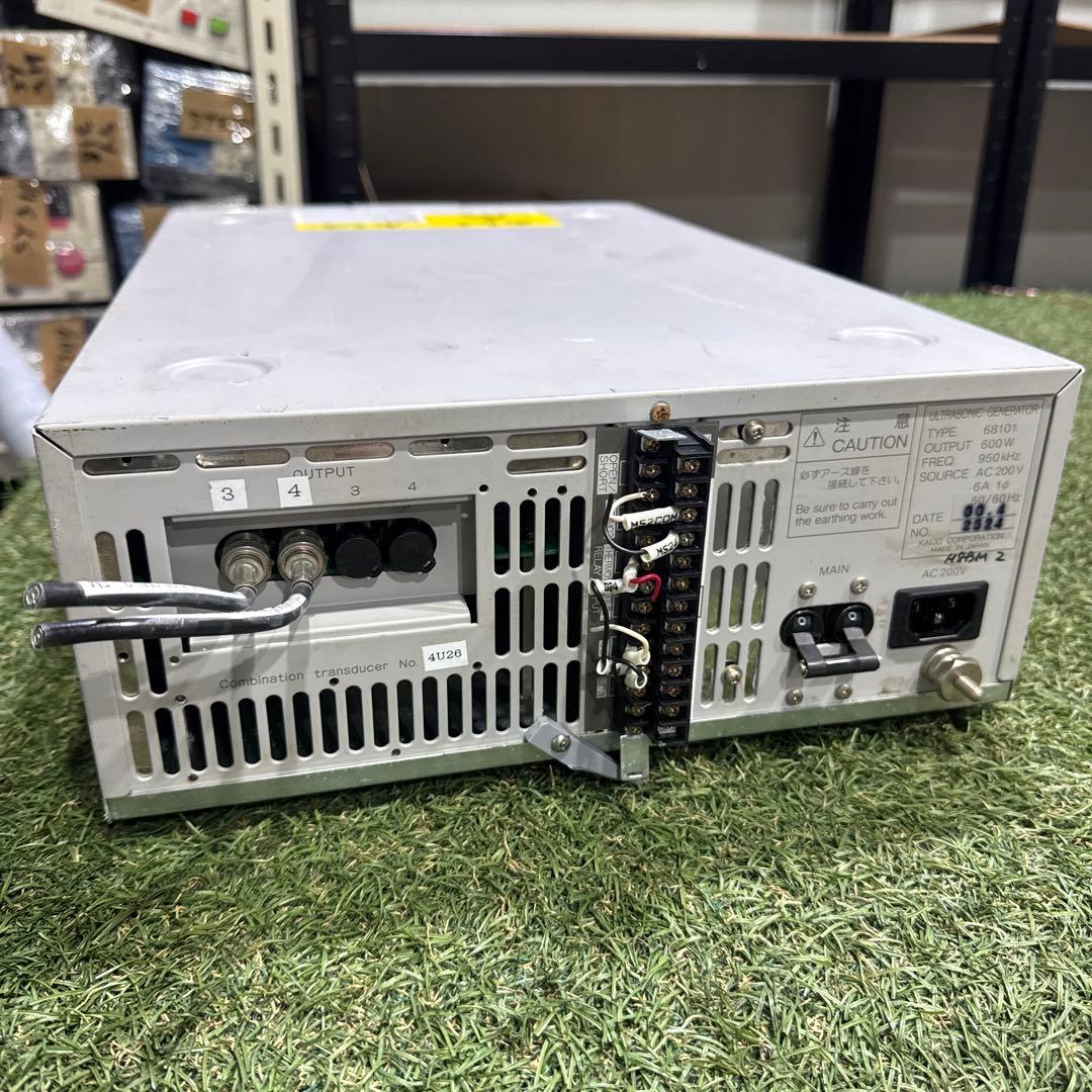 中古 Kaijo 68101 超音波発電機 600W 950KHz 中古 Kaijo 68101 超音波発電機 600W 950KHz - メルカリ