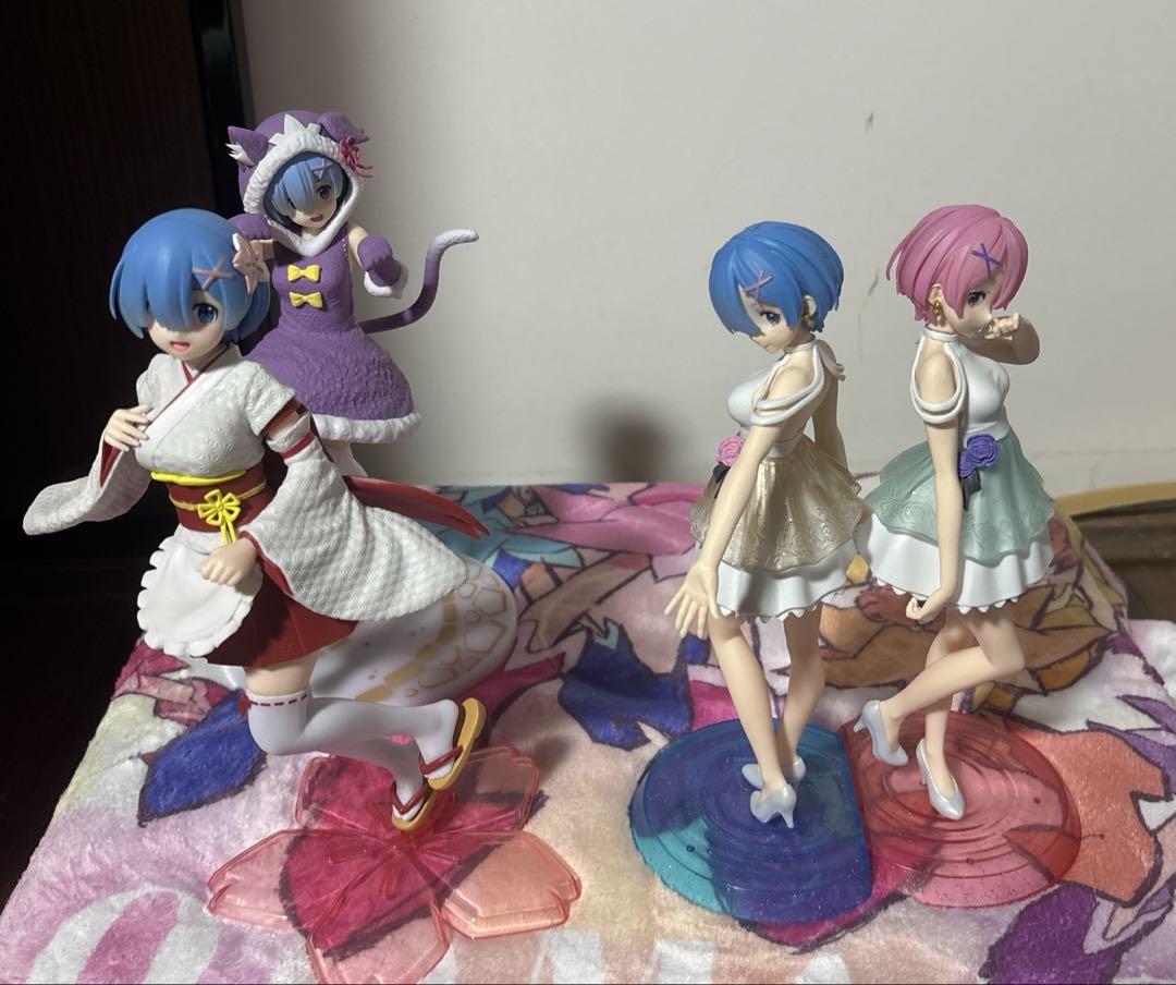 リゼロ レム ラムプライズ フィギュア 47体 まとめ売り - メルカリ
