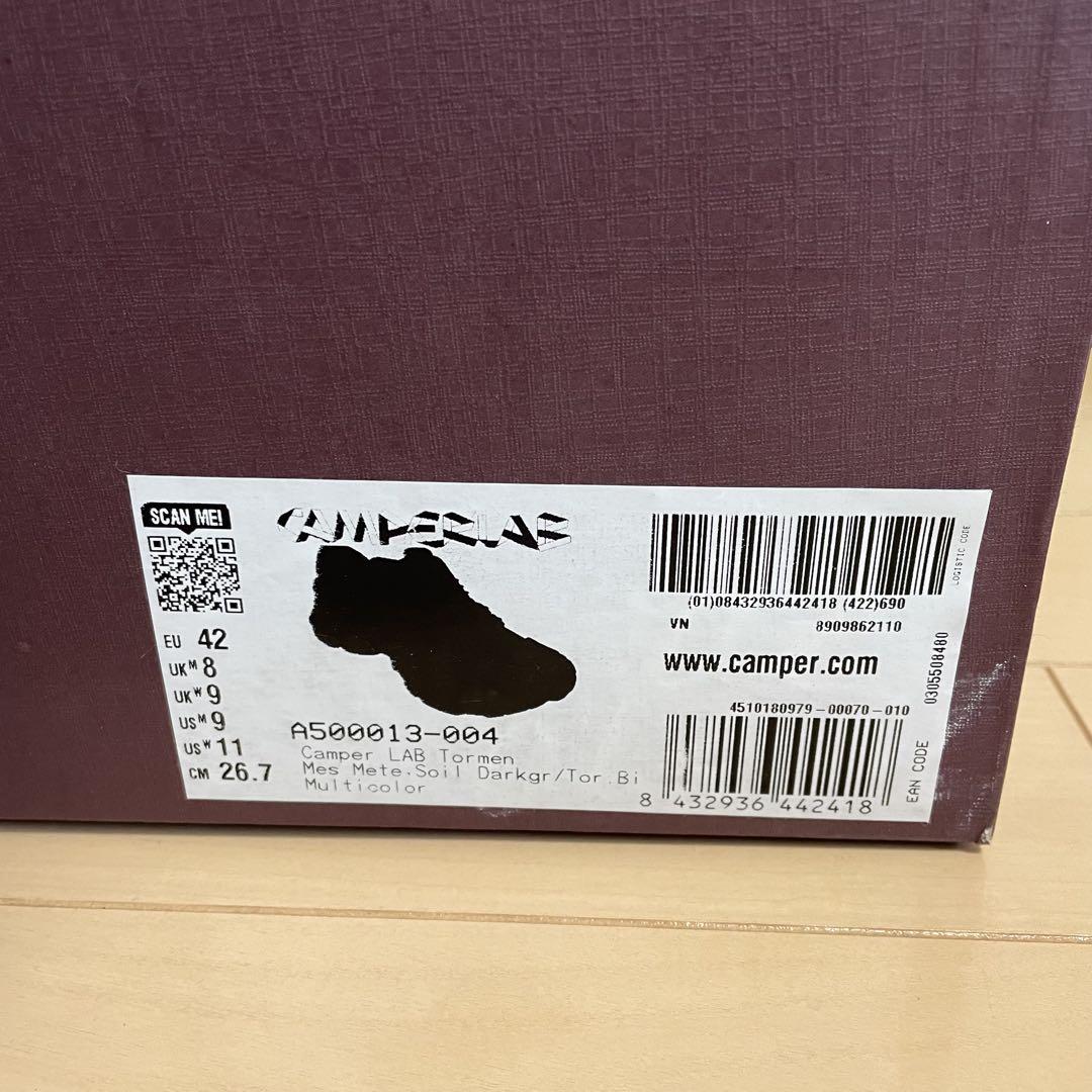 【美品】カンペールラボ　CAMPER LAB スニーカー　tormenta 42