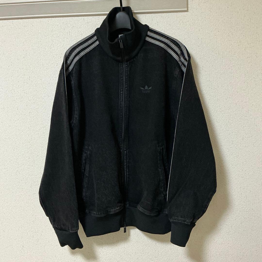 adidas DENIM FIREBIRD TRACKTOPデニム MサイズM・adidas