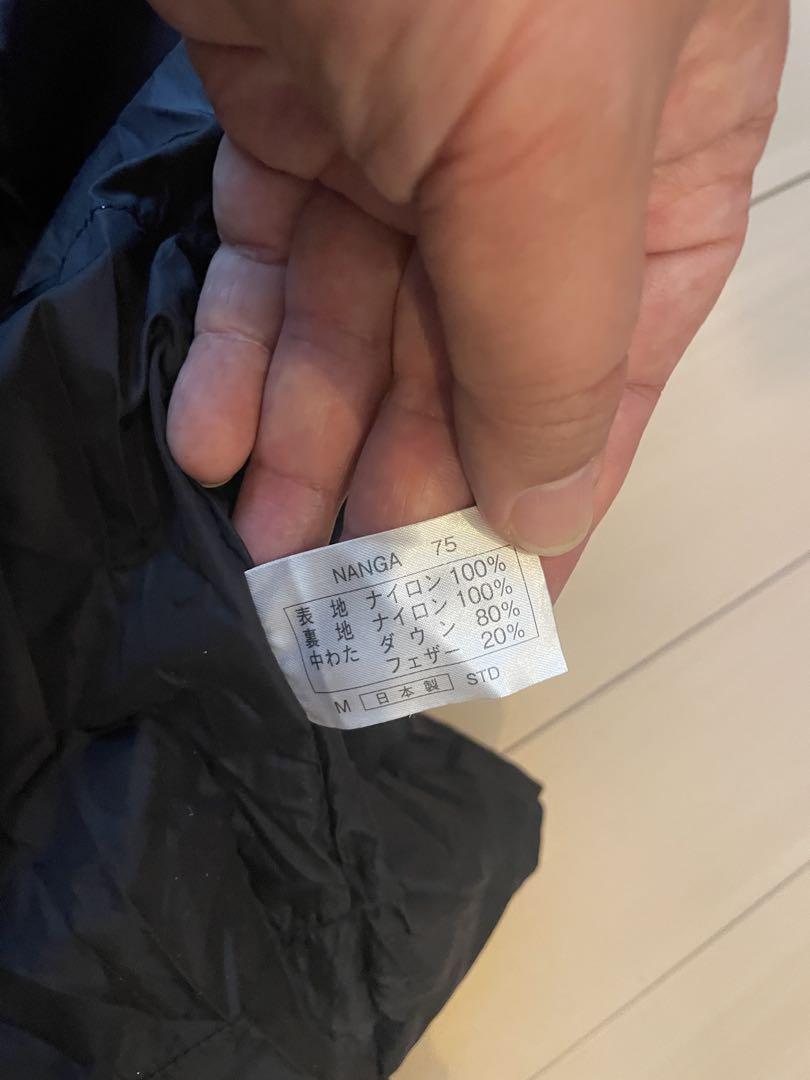 NANGA 寝袋 オリーブグリーン 日本製