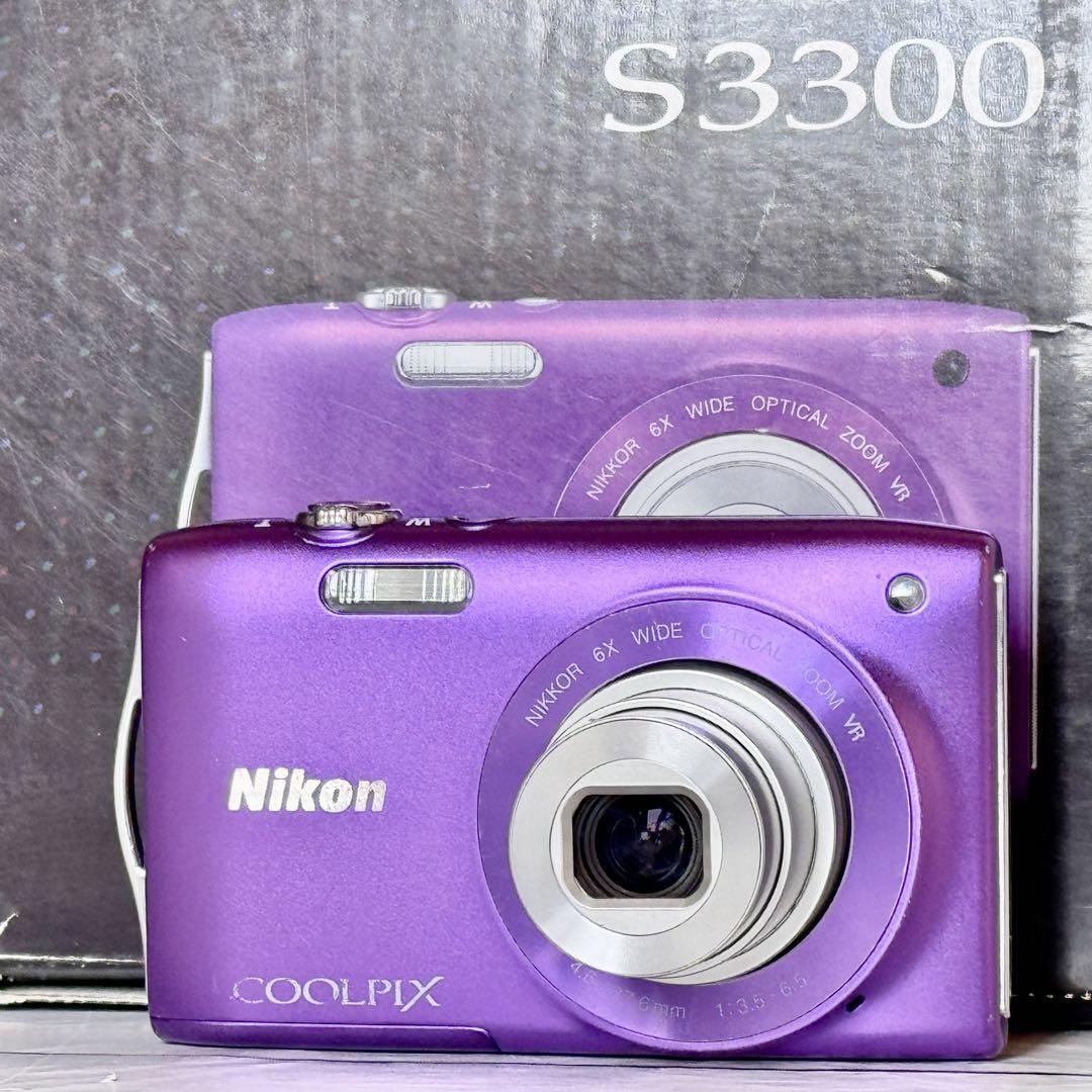エモいデジカメ⭐︎Nikon COOLPIX S3300 Pink