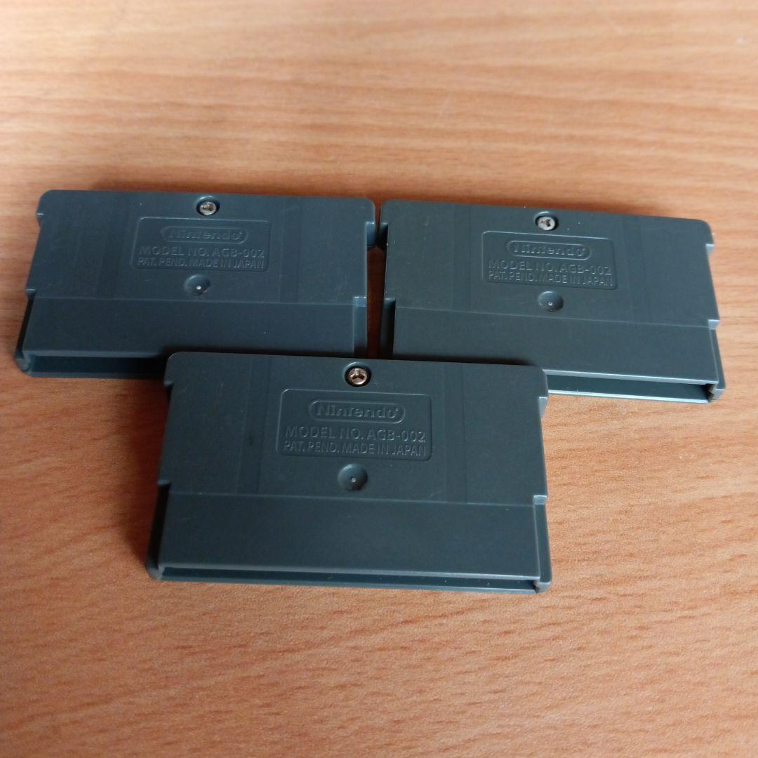 ゲームボーイアドバンス ソフト 3本セット中古品 その他機種