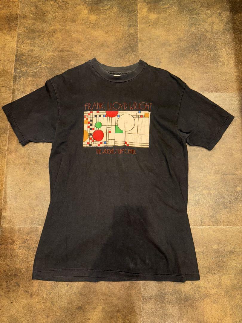 90's USA製ヴィンテージ フランクロイドライトアートtシャツ 1989