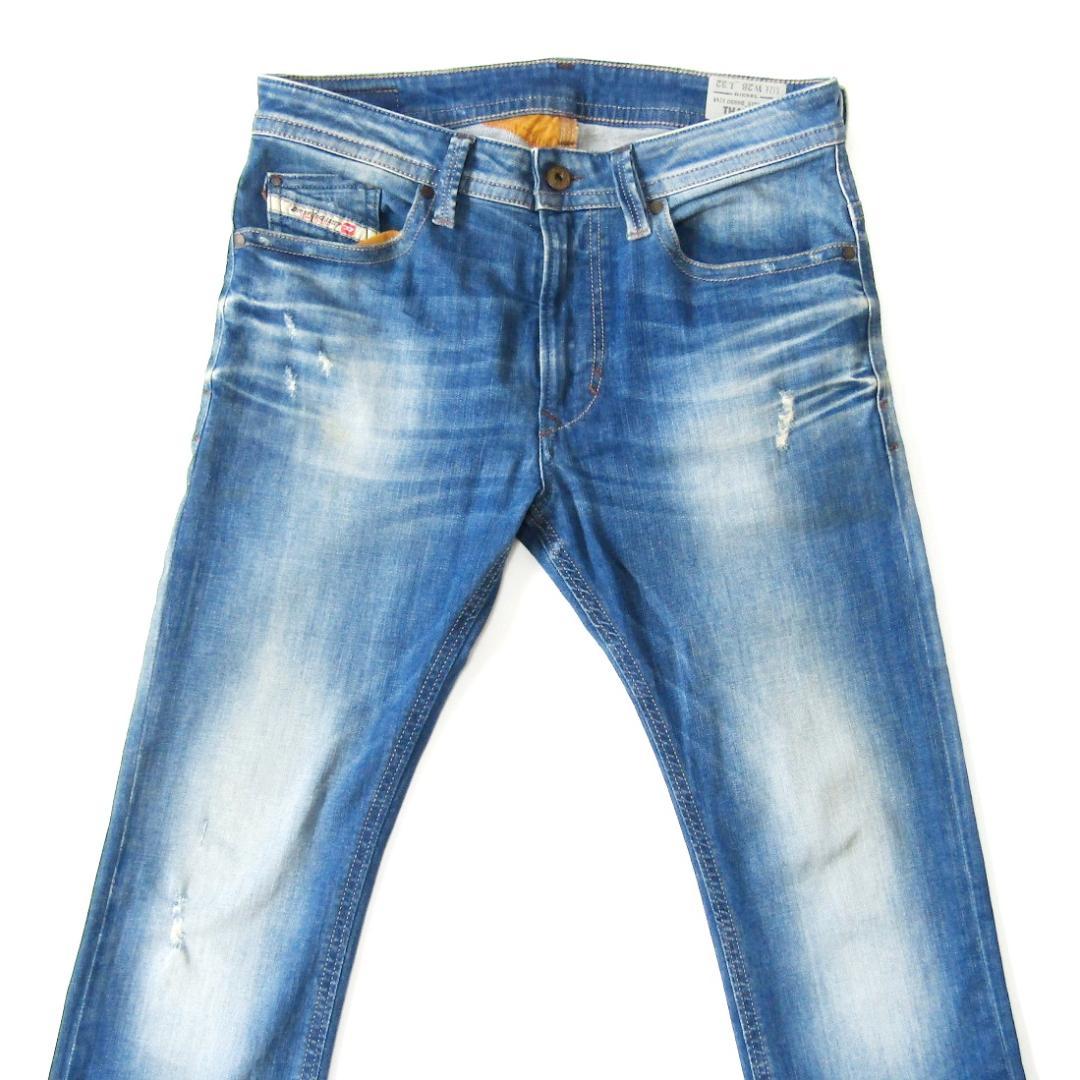 美品 DIESEL ディーゼル 定価5万円程 ストレッチ スキニー デニム 28 ディーゼルTHAVAR▽ストレッチスリムスキニーデニム▽28インチ